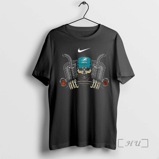 Trending Miami Dolphins Truck Driver Burning The Midnight Oil T-Shirts, Hoodie, Sweatshirt | AU18TeeNovaLab.com