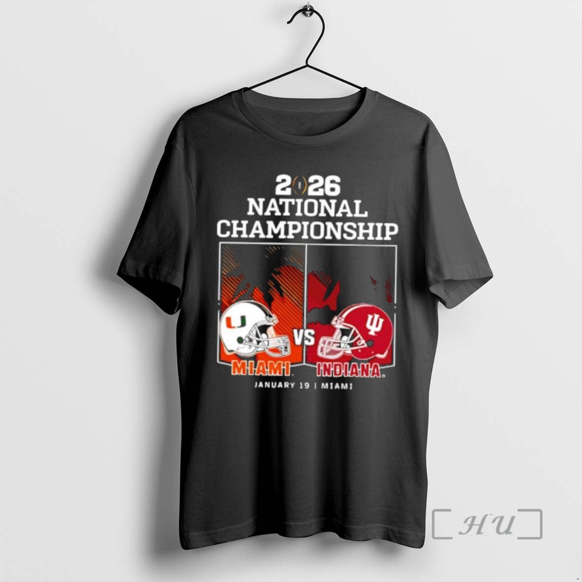 Trending Miami Vs Indiana Cfp National Championship T-Shirts, Hoodie, Sweatshirt | AU18TeeNovaLab.com