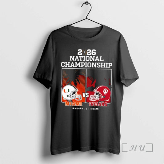 Trending Miami Vs Indiana Cfp National Championship T-Shirts, Hoodie, Sweatshirt | AU18TeeNovaLab.com