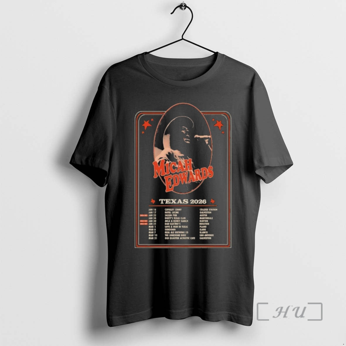 Trending Micah Edwards Texas Tour 2026 Dates T-Shirts, Hoodie, Sweatshirt | AU18TeeNovaLab.com