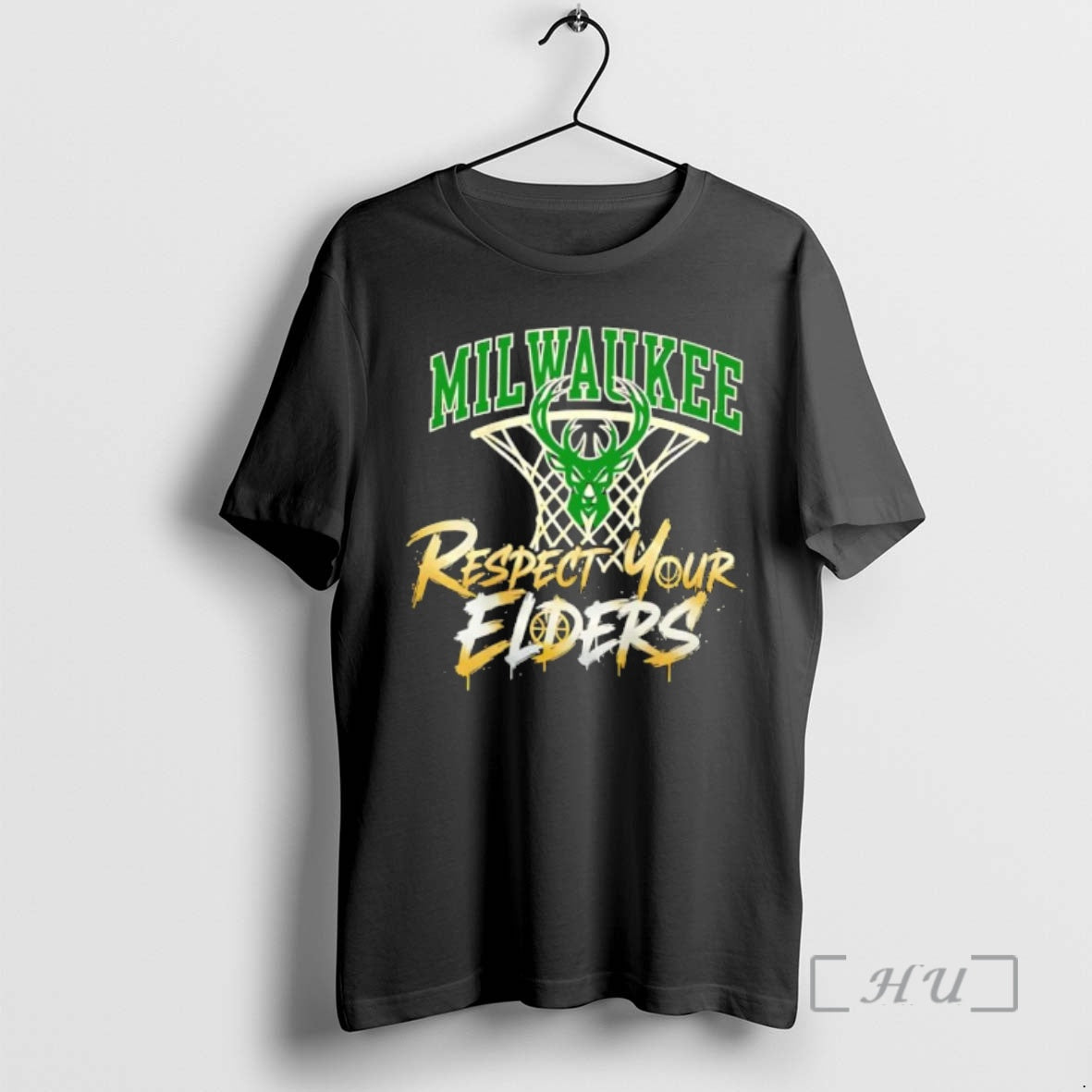Trending Milwaukee Bucks Respect Your Elders T-Shirts, Hoodie, Sweatshirt | AU18TeeNovaLab.com