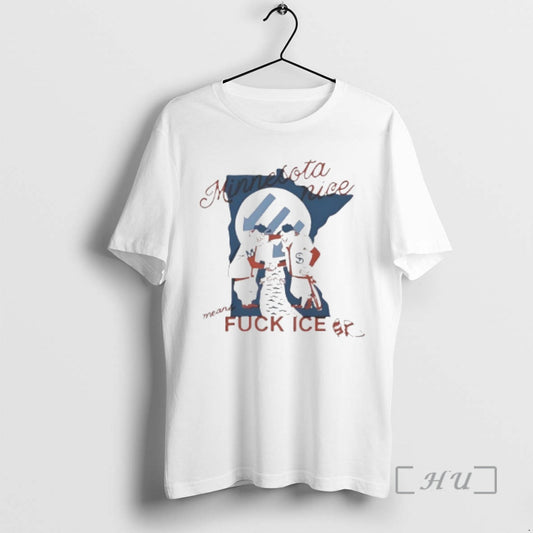 Trending Minnesota Nice Means Fuck Ice T-Shirts, Hoodie, Sweatshirt | AU18TeeNovaLab.com