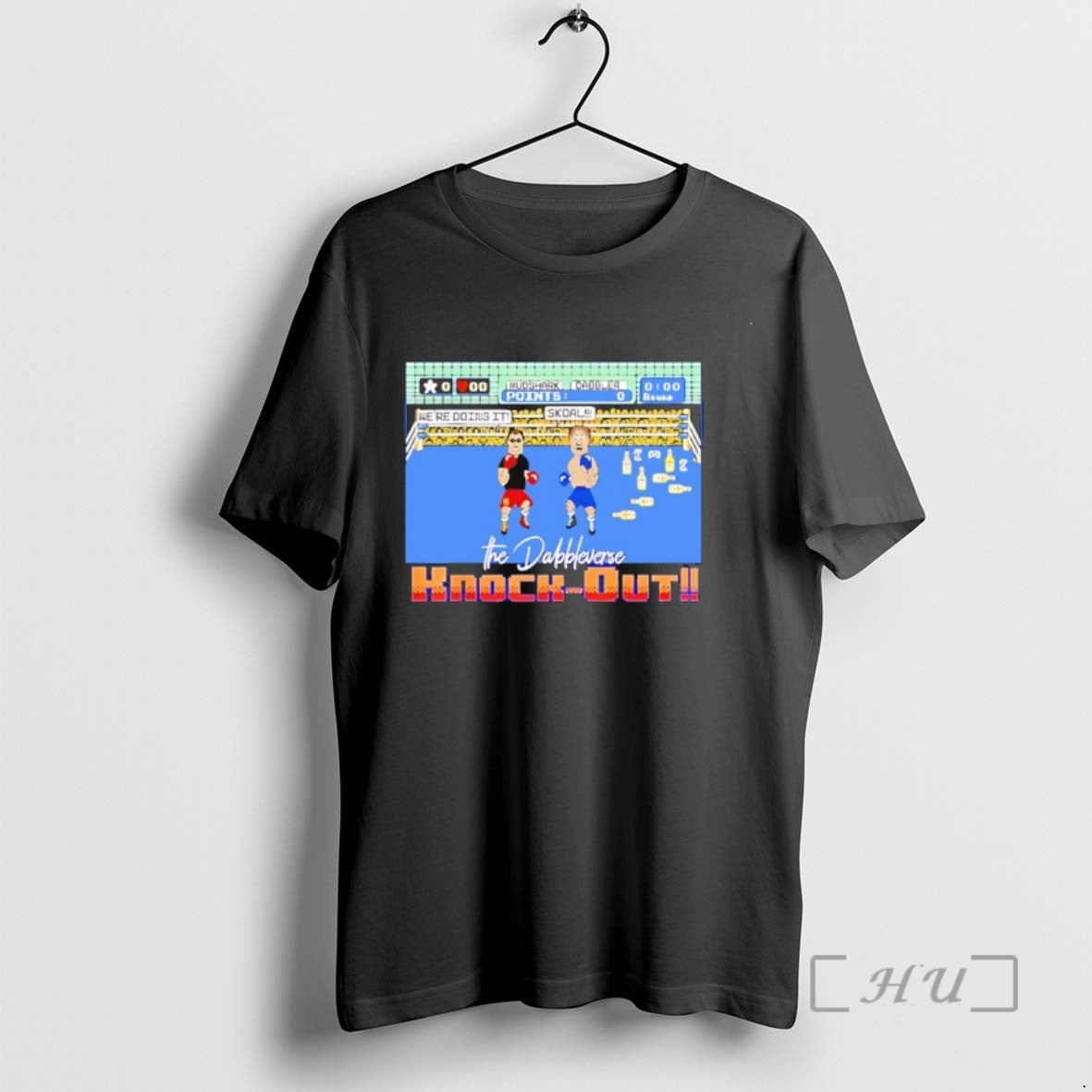 Trending Mudshark Vs Dabbler Dabbleverse Knock Out T-Shirts, Hoodie, Sweatshirt | AU18TeeNovaLab.com