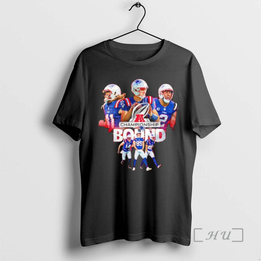 Trending Ne Patriots Afc Championship 2026 Bound T-Shirts, Hoodie, Sweatshirt | AU18TeeNovaLab.com