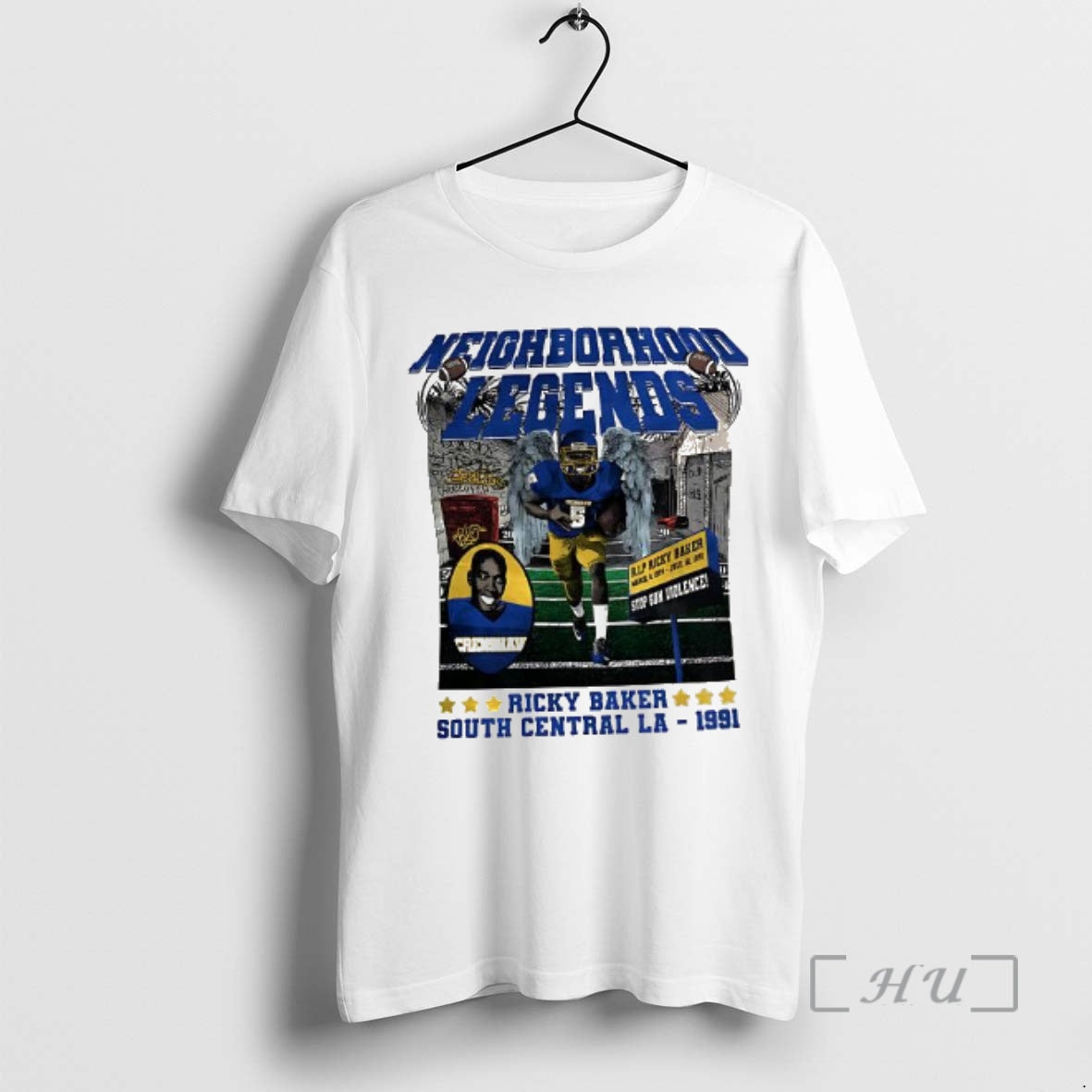 Trending Neighborhood Legends Ricky Baker South Central La 1991 Retro T-Shirts, Hoodie, Sweatshirt | AU18TeeNovaLab.com