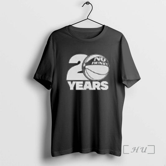 Trending No Dunk 20 Years Classics Logo Double Sided Graphic T-Shirts, Hoodie, Sweatshirt | AU18TeeNovaLab.com