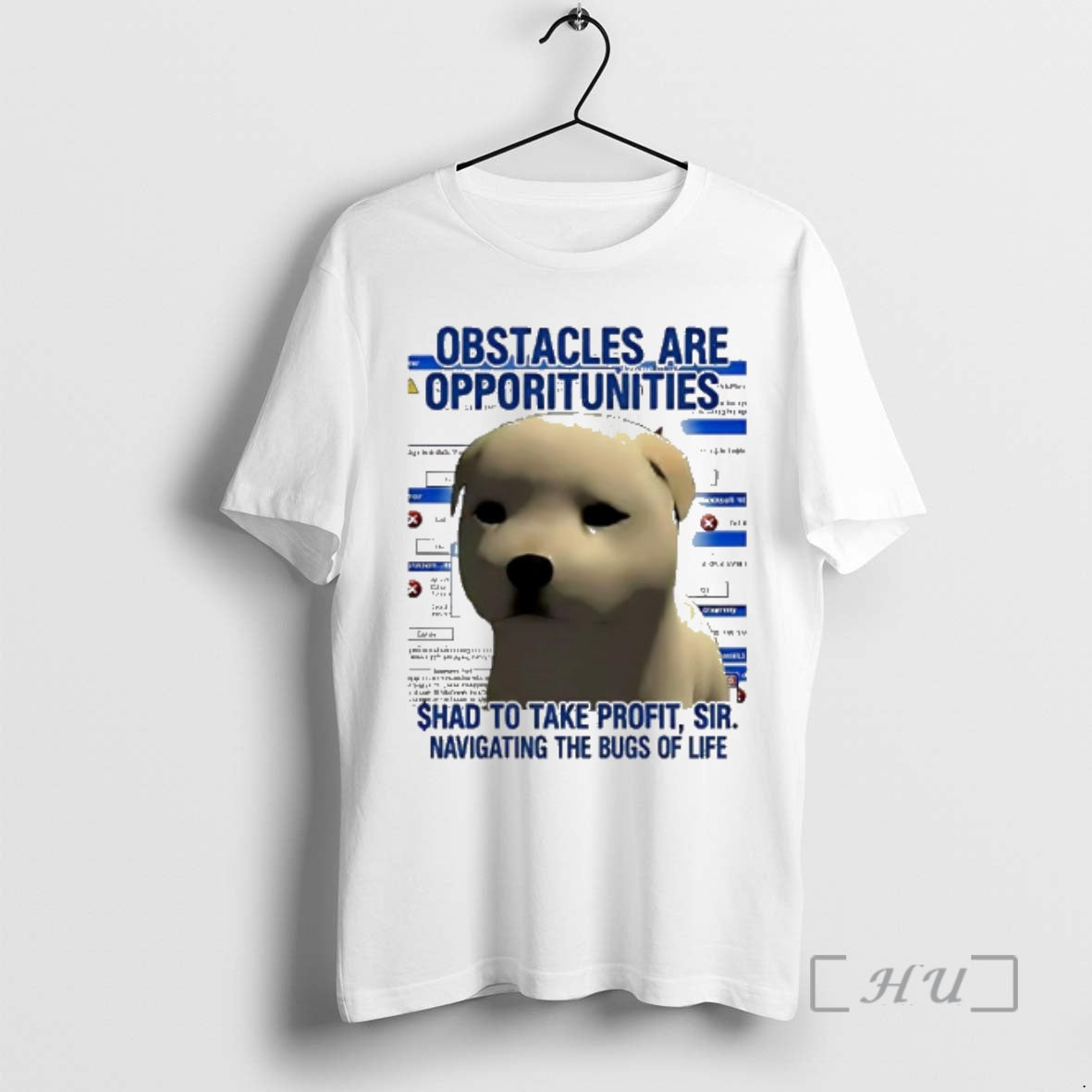 Trending Obstacles Are Opportunities Cute Dog T-Shirts, Hoodie, Sweatshirt | AU18TeeNovaLab.com