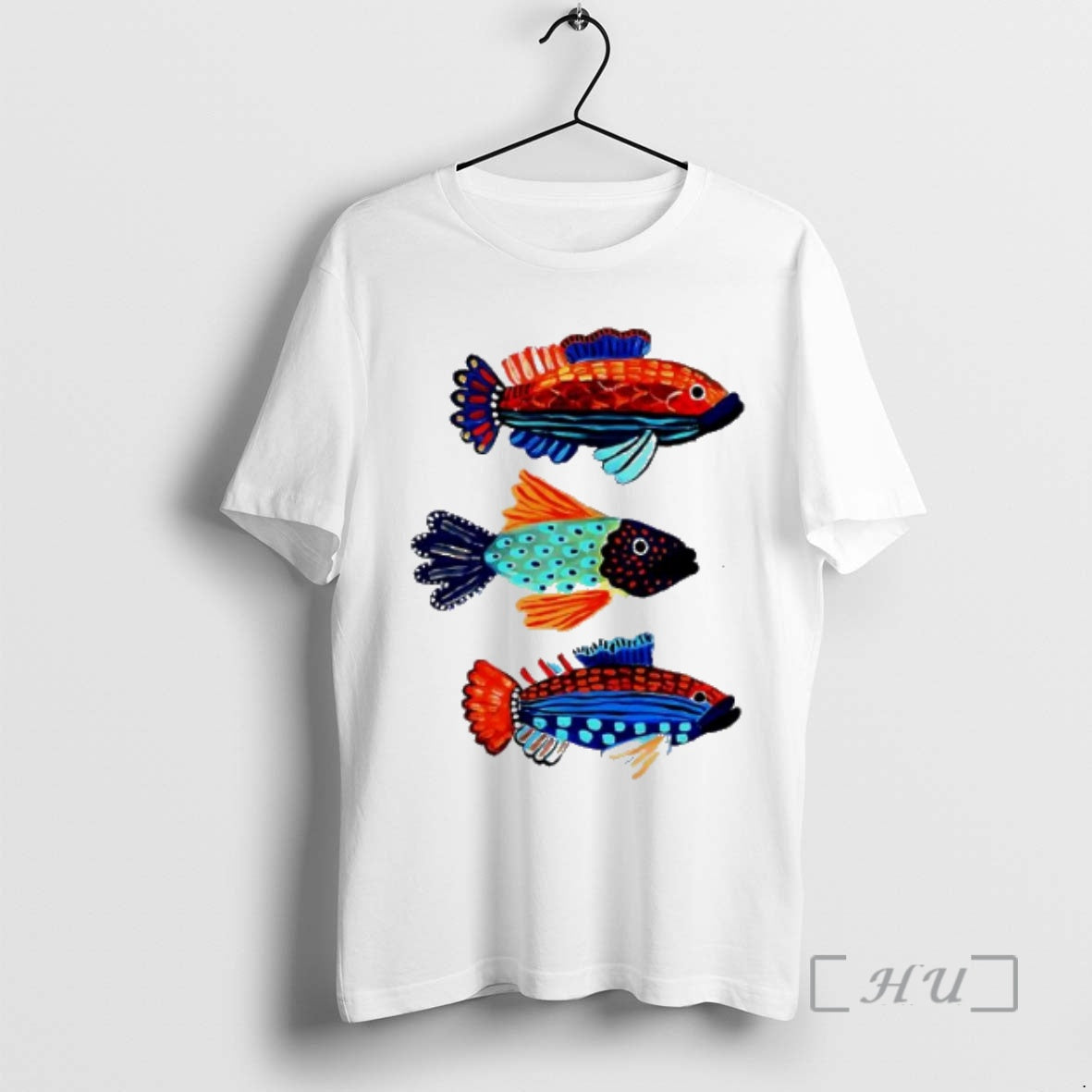 Trending Ocean Fish Trio Washed T-Shirts, Hoodie, Sweatshirt | AU18TeeNovaLab.com