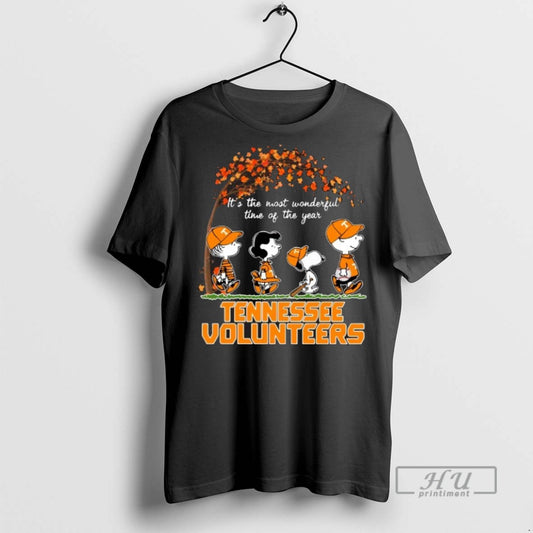 Trending Officials 2025 Peanuts Characters X Tennessee Volunteers It S The Most Wonderful Time Of