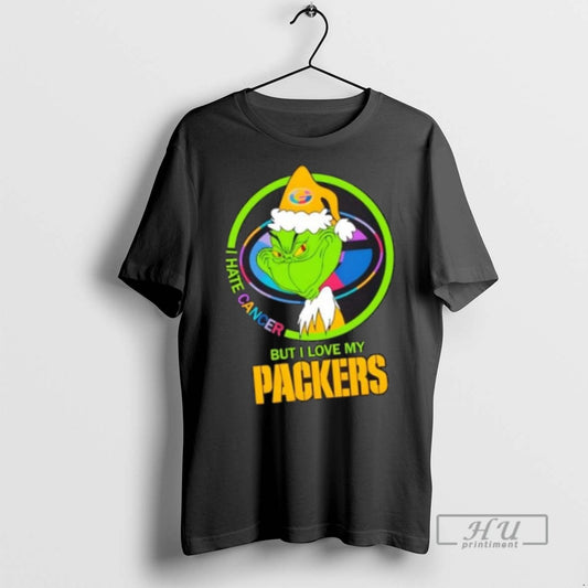 Trending Officials Grinch I Hate Cancer But I Love My Green Bay Packers Football