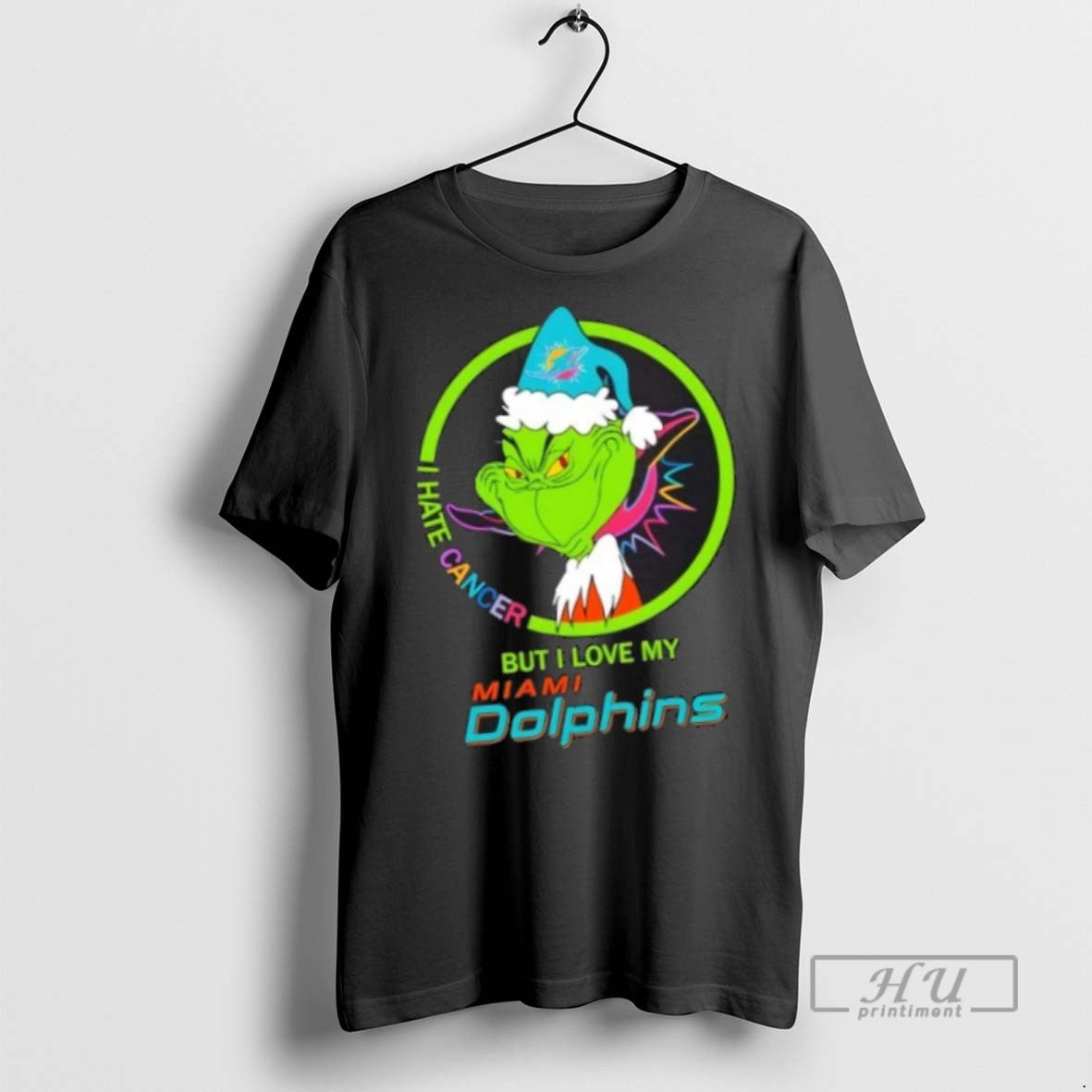 Trending Officials Grinch I Hate Cancer But I Love My Miami Dolphins Football