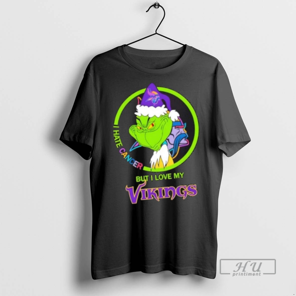 Trending Officials Grinch I Hate Cancer But I Love My Minnesota Vikings Football