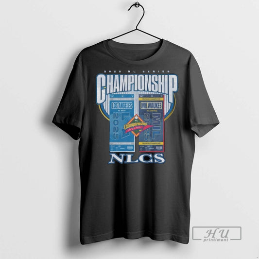 Trending Officials Los Angeles Dodgers Vs Milwaukee Brewers 2025 Nl Series Championship Nlcs Long Sleve