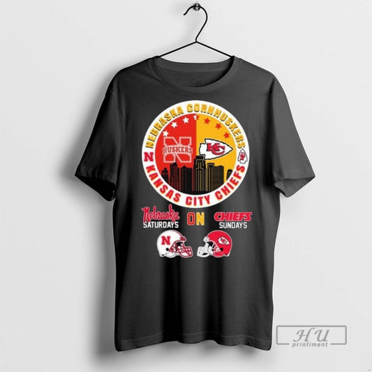 Trending Officials Nebraska Cornhuskers And Kansas City Chiefs Nebraska Saturdays On Chiefs Sundays 2025 Long