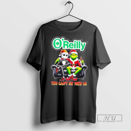 Trending Officials Oreilly X Grinch And Jack Skellington Happy Hallothankmas You Cant Sit With Us