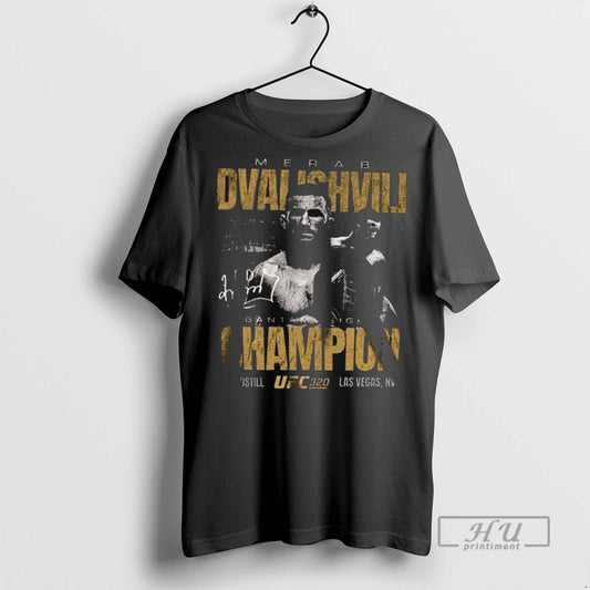 Trending Officials Ufc 320 Merab Dvalishvili Bantamweight Champion Las Vegas Nv And Still Signature