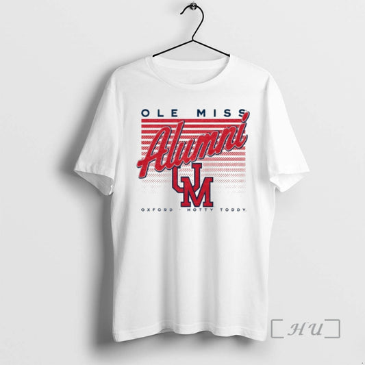 Trending Ole Miss Retro Stripe Alumni Hotty Toddy T-Shirts, Hoodie, Sweatshirt | AU18TeeNovaLab.com