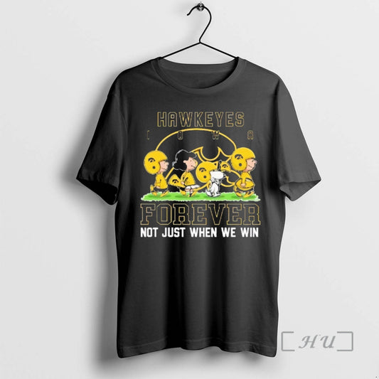 Trending Peanuts Iowa Hawkeyes Forever Not Just When We Win T-Shirts, Hoodie, Sweatshirt | AU18TeeNovaLab.com