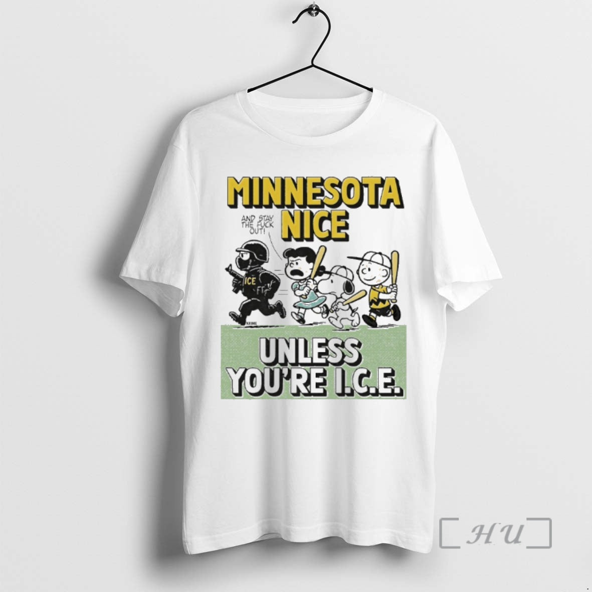Trending Peanuts Minnesota Nice Unless Youre Ice T-Shirts, Hoodie, Sweatshirt | AU18TeeNovaLab.com