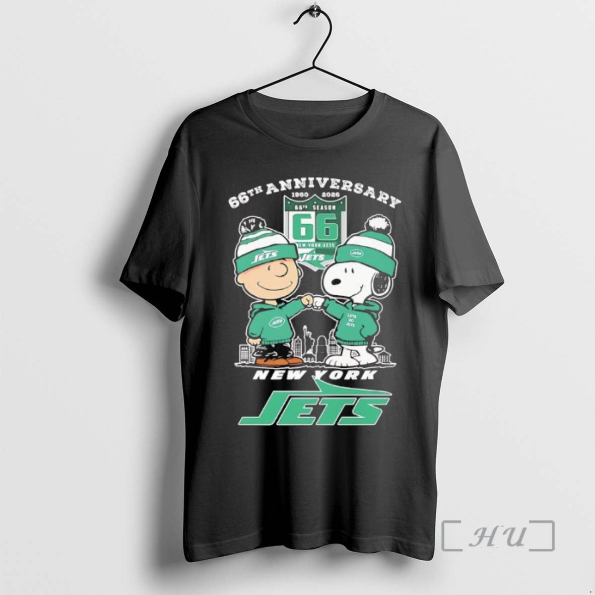 Trending Peanuts X New York Jets 1960 2025 66th Anniversary T-Shirts, Hoodie, Sweatshirt | AU18TeeNovaLab.com