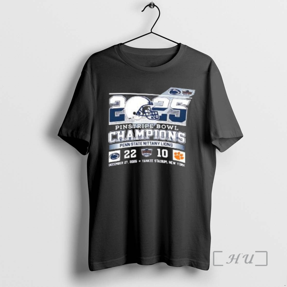 Trending Penn State Nittany Lions Beat Clemson Tigers Ncaa Pinstripe Bowl Champions 2025 Premium T-Shirts, Hoodie, Sweatshirt