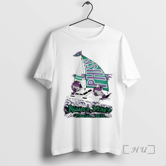 Trending Phish Riviera Maya 2026 Pollock Waves T-Shirts, Hoodie, Sweatshirt | AU18TeeNovaLab.com