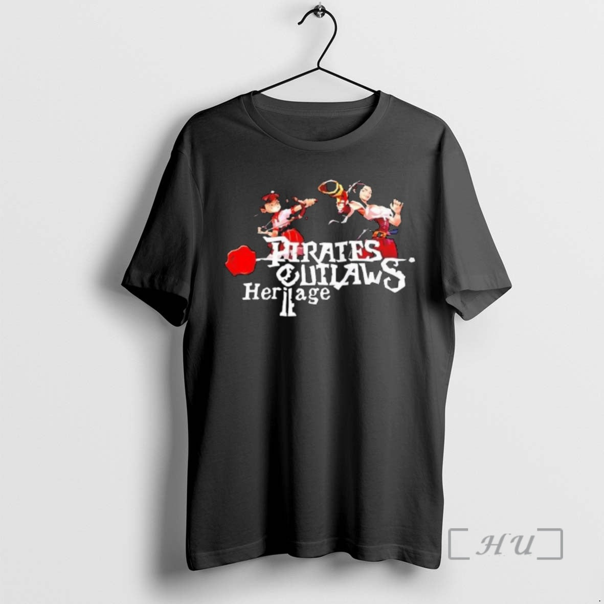 Trending Pirates Outlaws 2 Heritage Video Game T-Shirts, Hoodie, Sweatshirt | AU18TeeNovaLab.com
