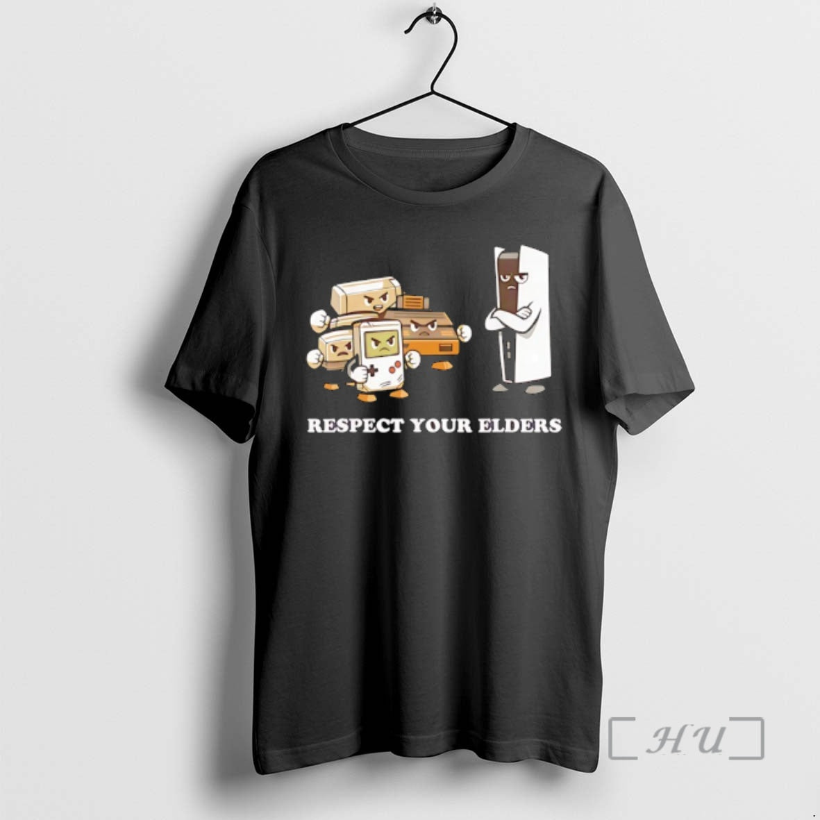 Trending Playstation 5 Respect Your Elders 90s Gaming Retro T-Shirts, Hoodie, Sweatshirt | AU18TeeNovaLab.com