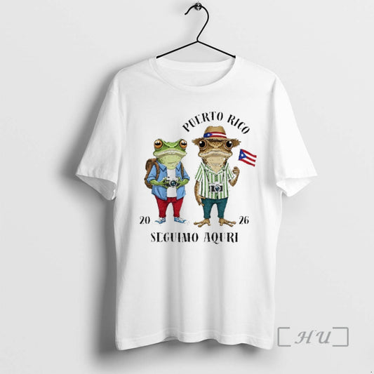 Trending Portland Frog Puerto Rican Flag 2026 Seguimo Aquri T-Shirts, Hoodie, Sweatshirt | AU18TeeNovaLab.com