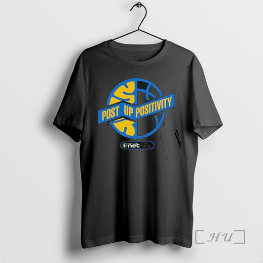 Trending Post Up Positivity Minnesota Lyns Vs Chicago Sky We Go Sky High T Shirts