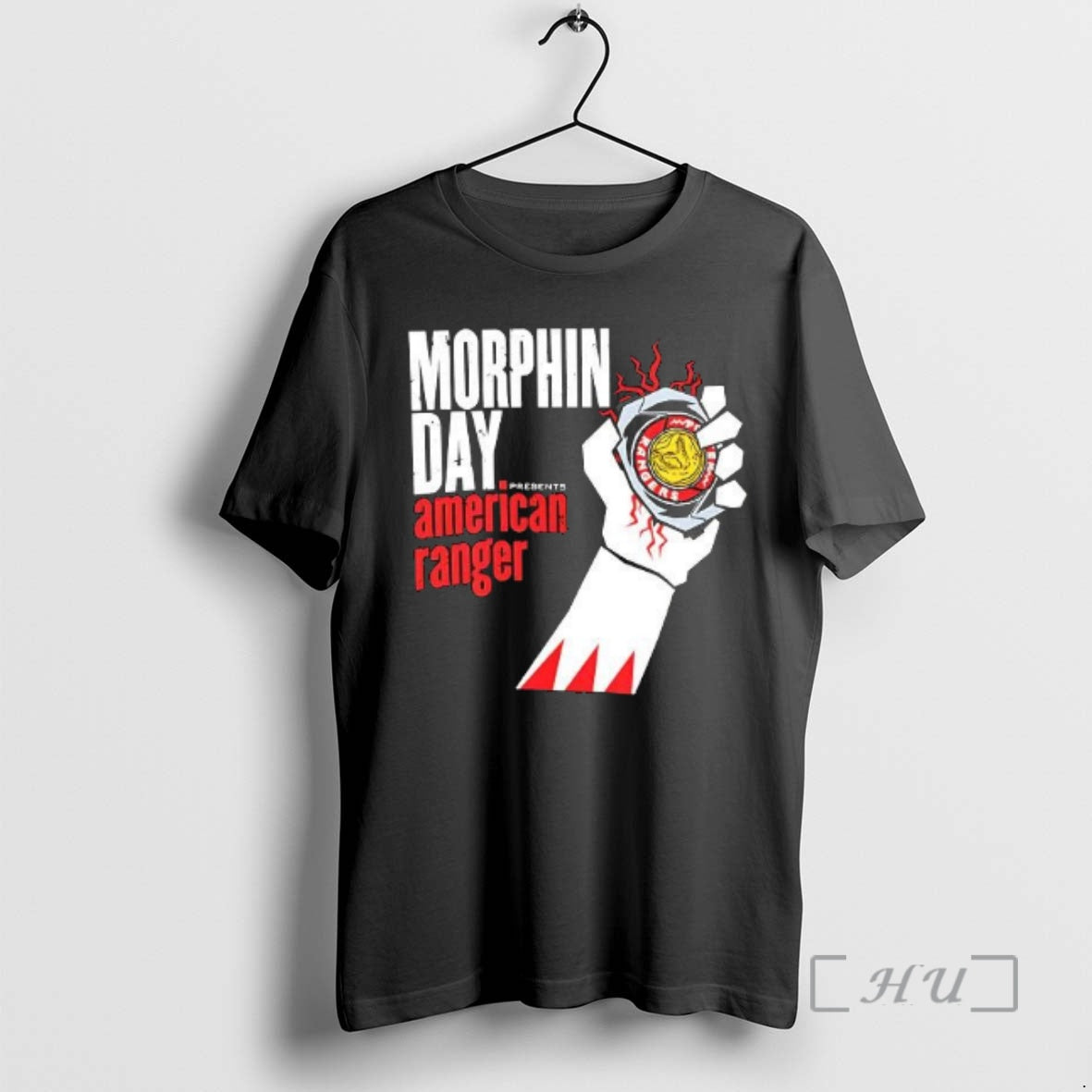 Trending Power Rangers Morphin Day Presents American Range T-Shirts, Hoodie, Sweatshirt | AU18TeeNovaLab.com