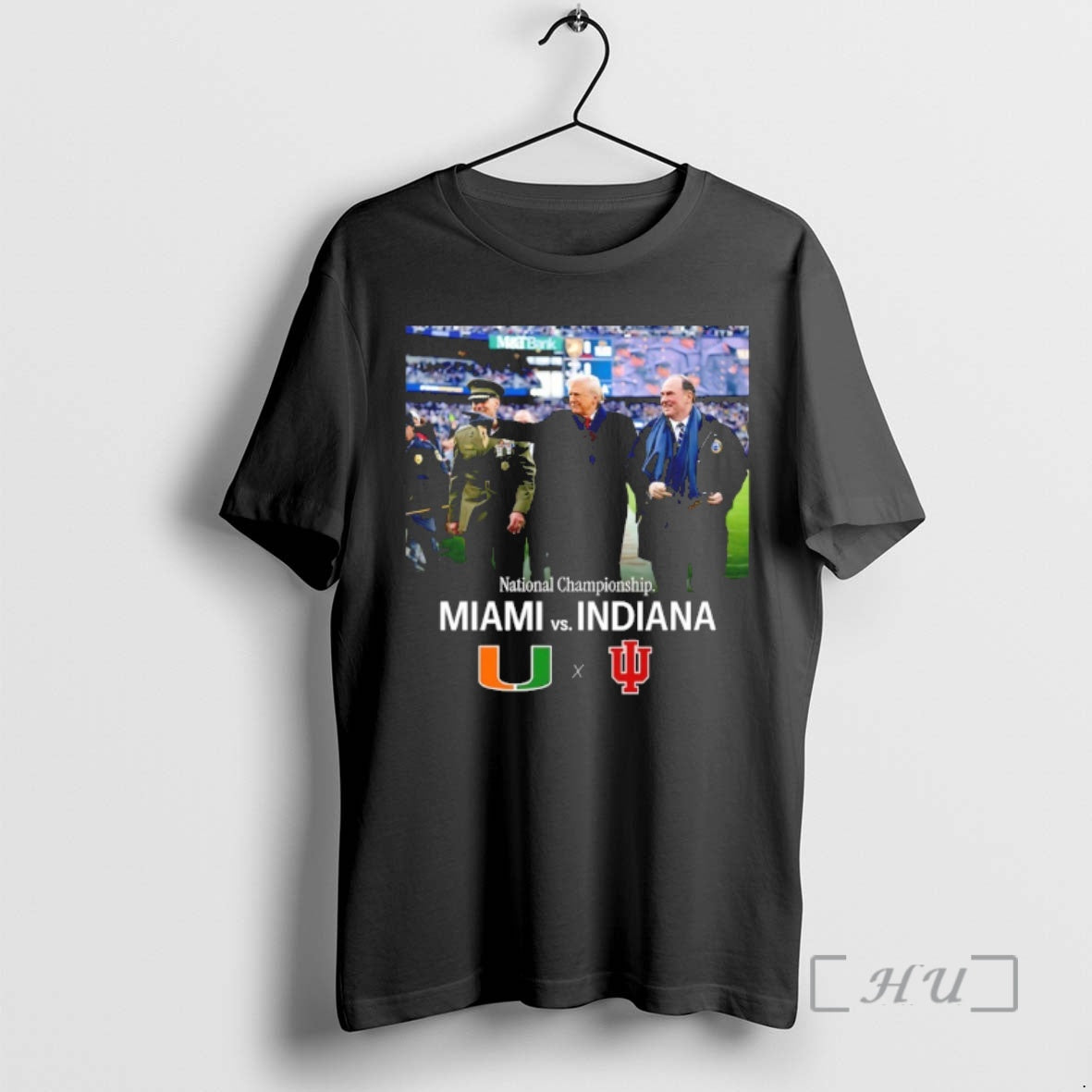 Trending President Trump For The Cfp National Championship Miami Vs Indiana Premium T Shirts Sweater Hoodie, Sweatshirt