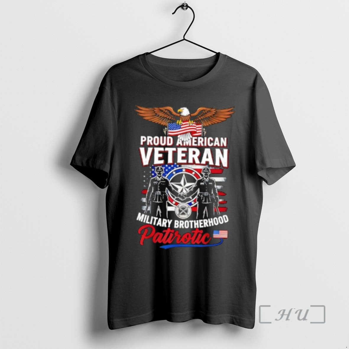 Trending Proud American Veteran Military Brotherhood Patriotic T-Shirts, Hoodie, Sweatshirt | AU18TeeNovaLab.com