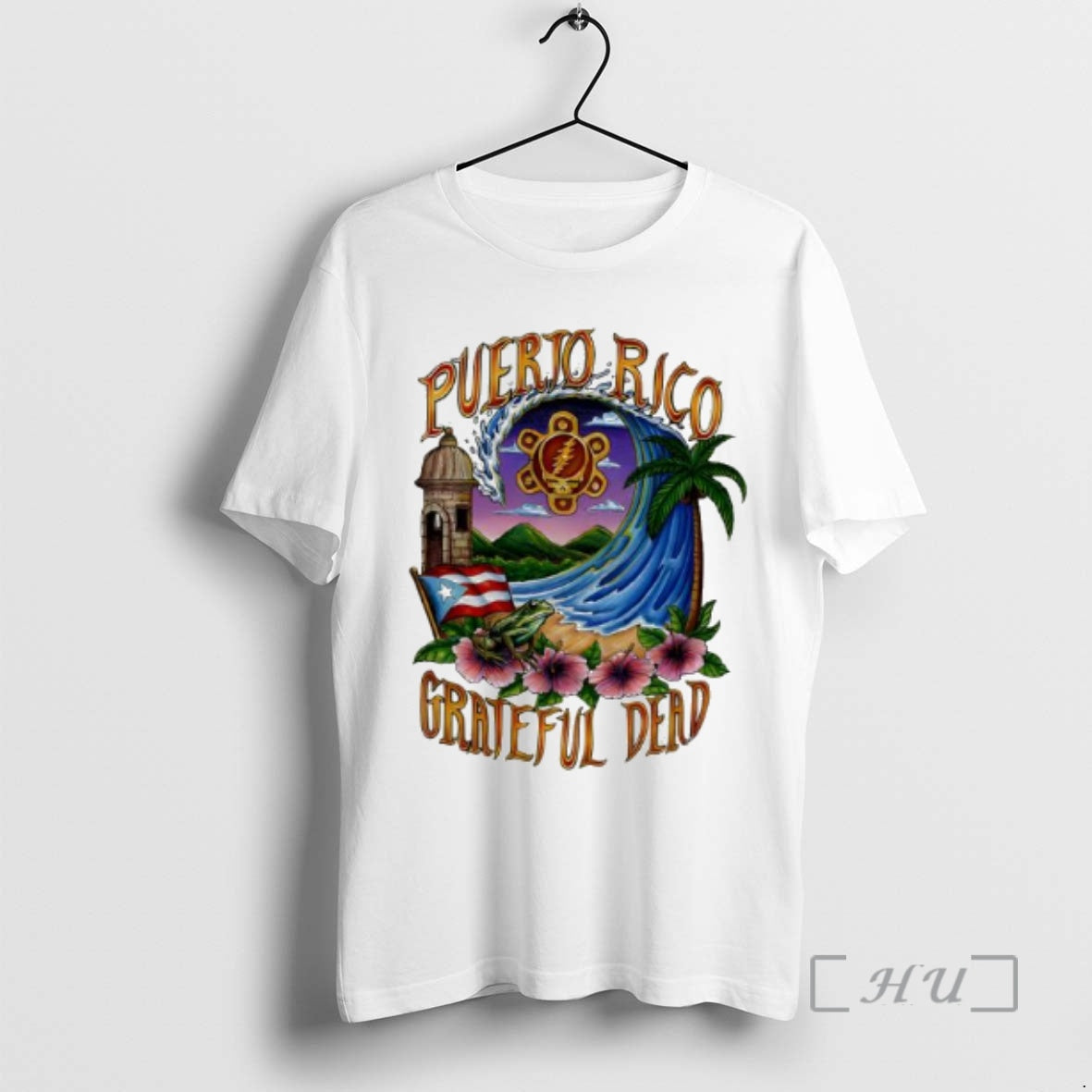 Trending Puerto Rico United States Of Grateful Dead T-Shirts, Hoodie, Sweatshirt | AU18TeeNovaLab.com