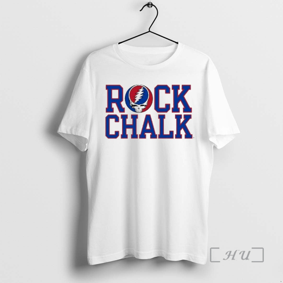 Trending Rock Chalk University Of Kansas And The Grateful Dead T-Shirts, Hoodie, Sweatshirt | AU18TeeNovaLab.com