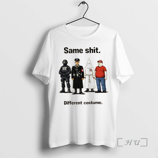 Trending Same Shit Differen Costume Caricature T-Shirts, Hoodie, Sweatshirt | AU18TeeNovaLab.com