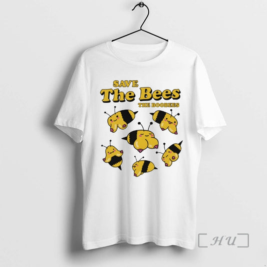Trending Save The Bees The Boobees T-Shirts, Hoodie, Sweatshirt | AU18TeeNovaLab.com
