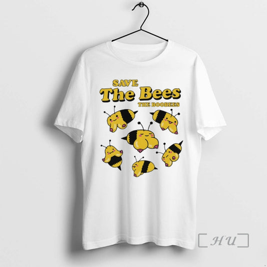 Trending Save The Bees The Boobees Funny T-Shirts, Hoodie, Sweatshirt | AU18TeeNovaLab.com