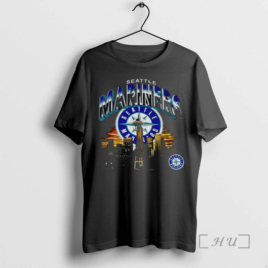 Trending Seattle Mariners City Skyline Mlb Baseball 2025 Vintage