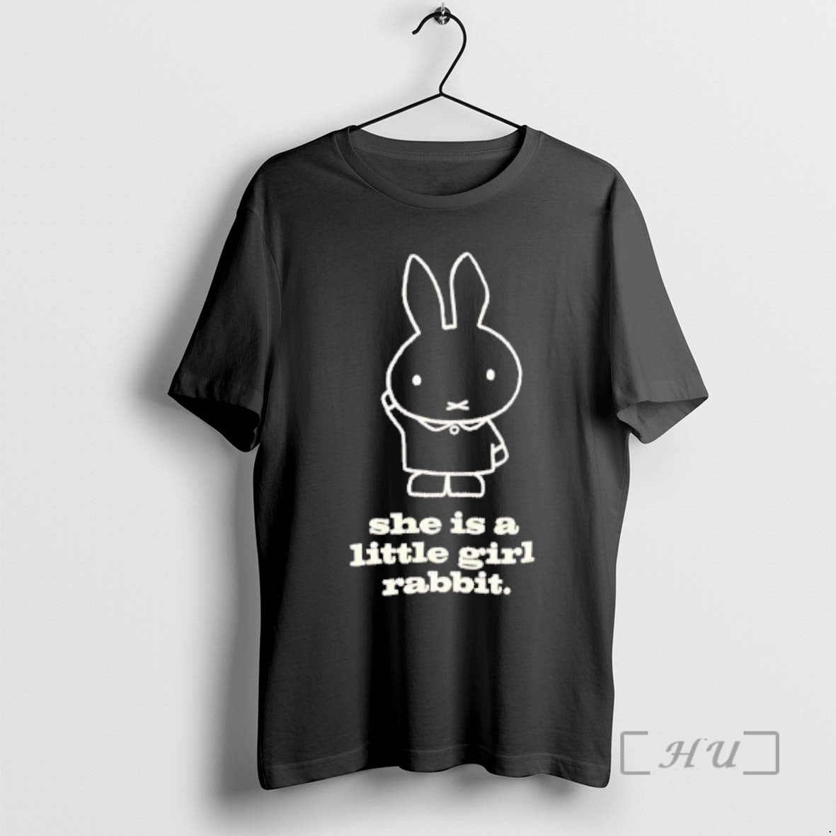Trending She Is A Little Girl Rabbit T-Shirts, Hoodie, Sweatshirt | AU18TeeNovaLab.com