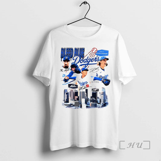 Trending Shohei Ohtani Mookie Betts And Yoshinobu Yamamoto Los Angeles Dodgers Mlb Bleed Blue City