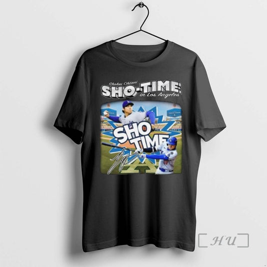 Trending Shohei Ohtani Sho Time In Los Angeles Dodgers Walk It Off 2025 Long Sleve