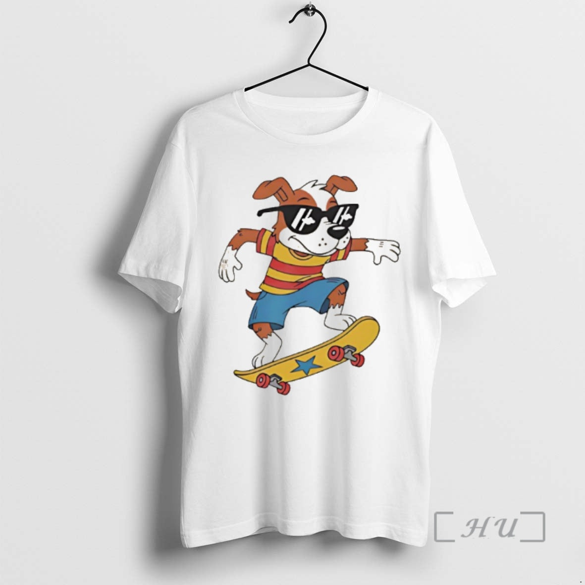 Trending Skateboarding Dog Cartoon T-Shirts, Hoodie, Sweatshirt | AU18TeeNovaLab.com