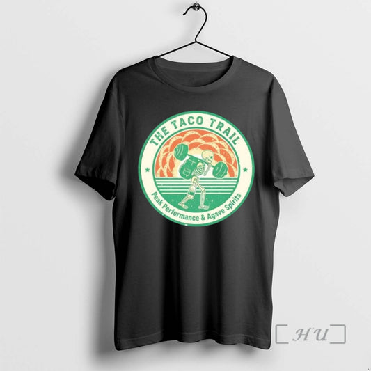 Trending Skeleton The Taco Trail Peak Performance And Agave Spirits T-Shirts, Hoodie, Sweatshirt | AU18TeeNovaLab.com
