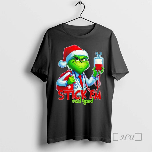 Trending Stick Em Real Good Grinch Christmas Doctor