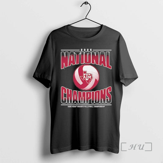 Trending Texas Am Womens Volleyball 2025 Ncaa National Champions T-Shirts, Hoodie, Sweatshirt | AU18TeeNovaLab.com