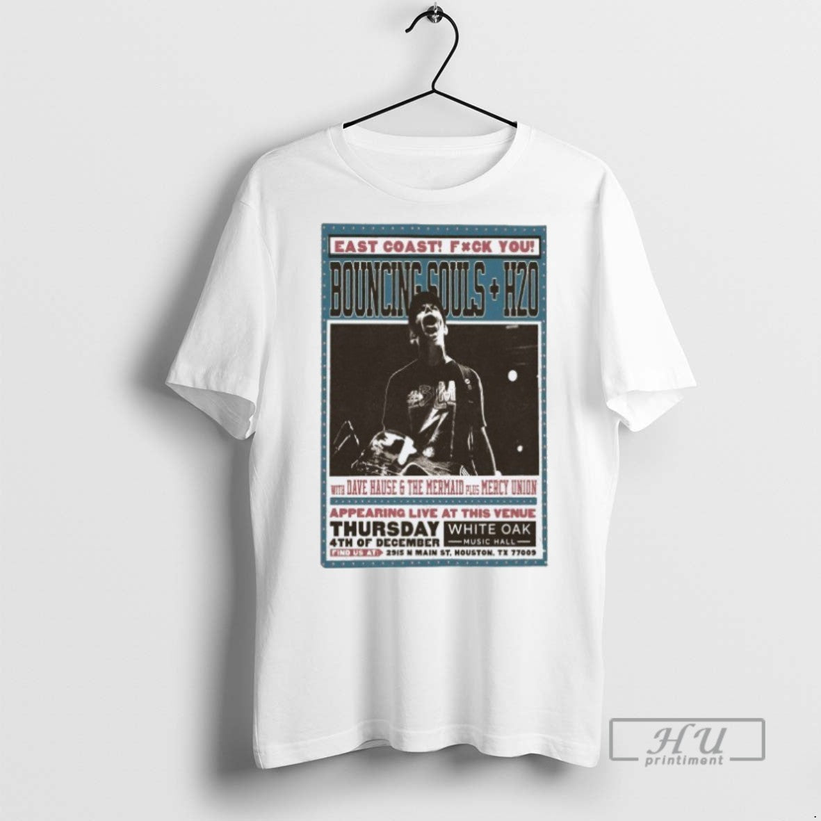 Trending The Bouncing Souls White Oak Music Hall In Houston Tx December 4 2025 Graphic
