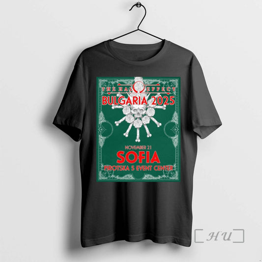 Trending The Halo Effect Sofia Bulgaria November 21 2025 Pirotska 5 Event Center T Shirts