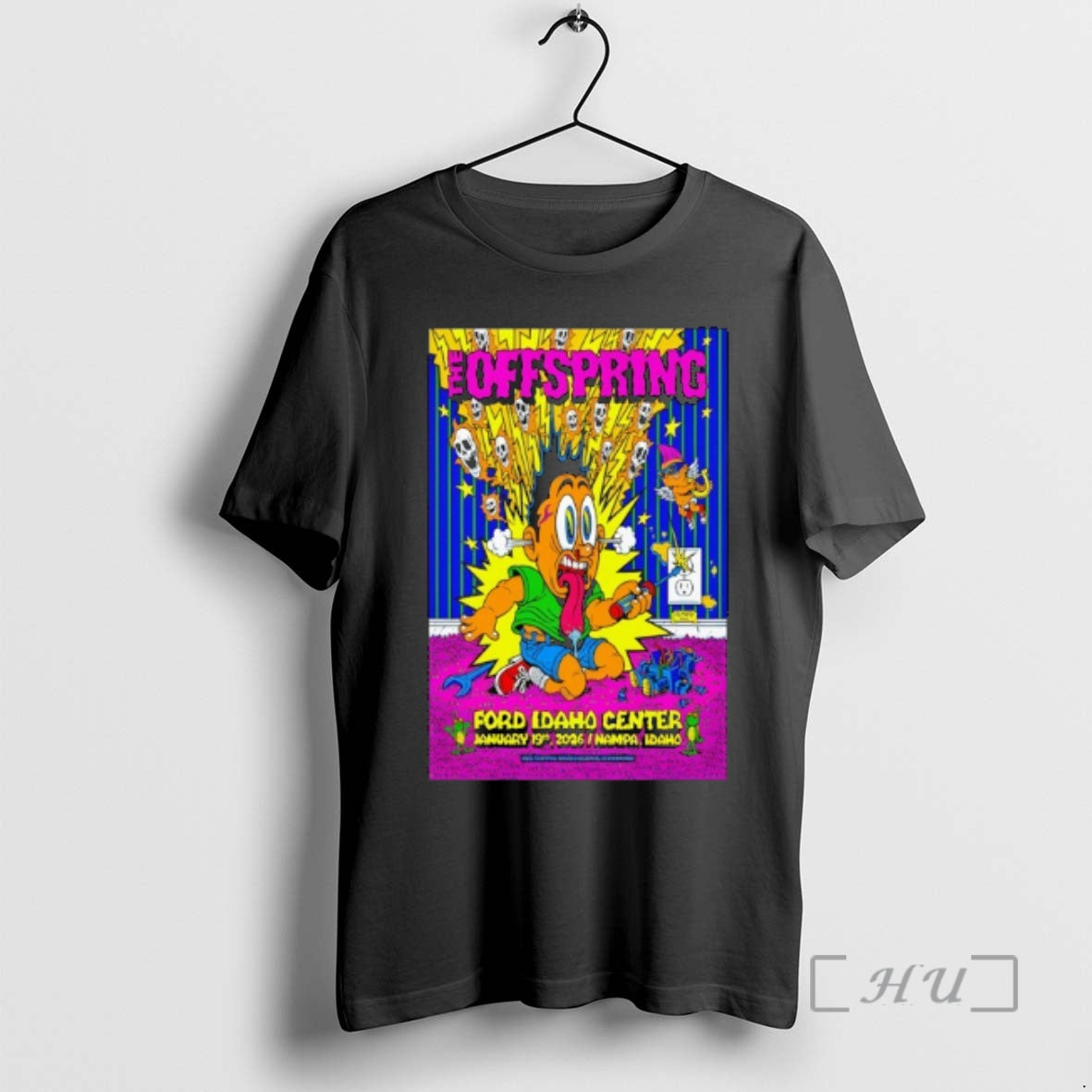 Trending The Offspring Jan 19 2026 Nampa Id Tour T-Shirts, Hoodie, Sweatshirt | AU18TeeNovaLab.com