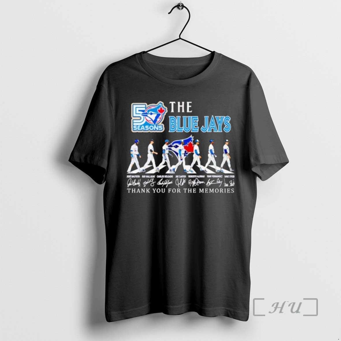Trending The Toronto Blue Jays 50 Seasons Thank You For The Memories Premium T Shirts Hoodie, Sweatshirt | AU18TeeNovaLab.com